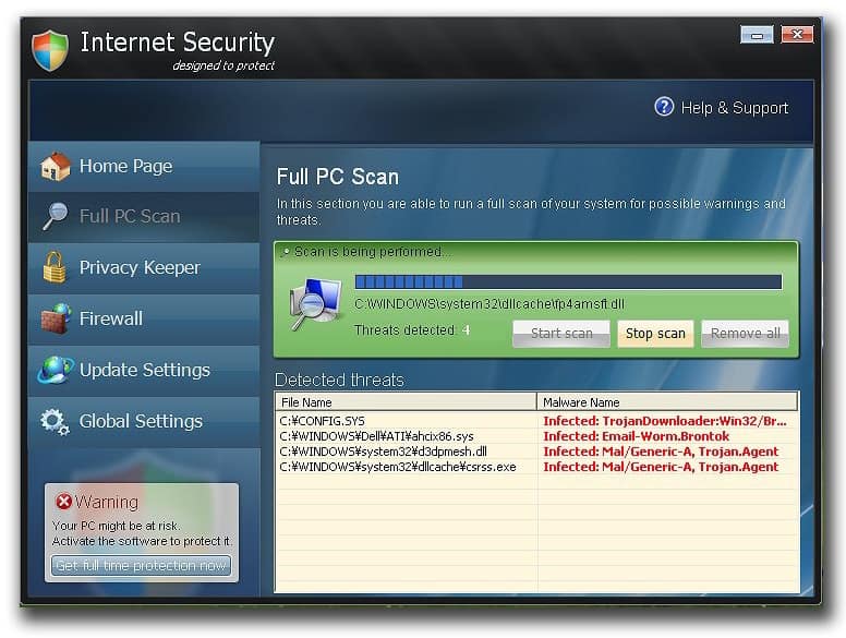 Remove Security Protection (Uninstall Guide)