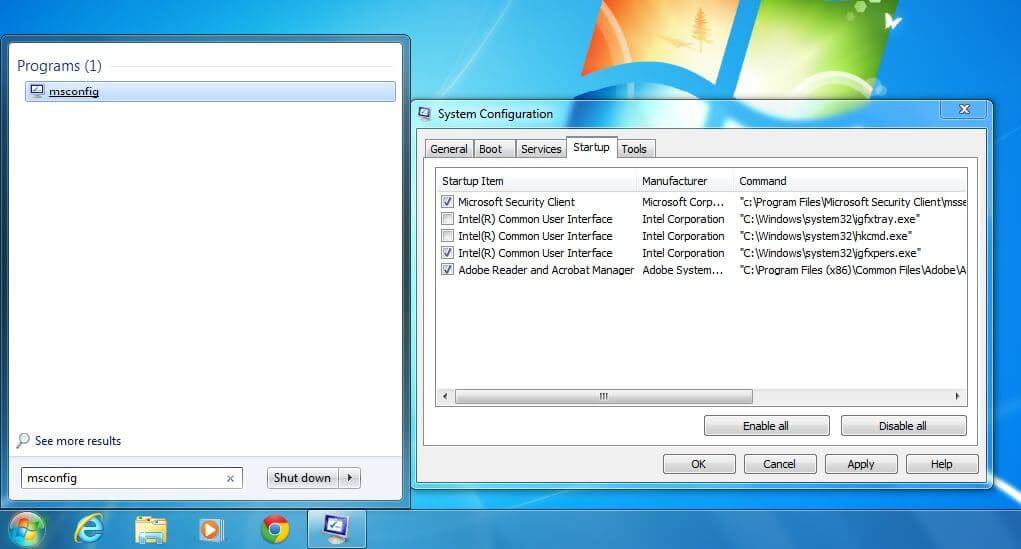 Remove Intel HD Graphics System Tray Icon and Keyboard Shortcut Keys