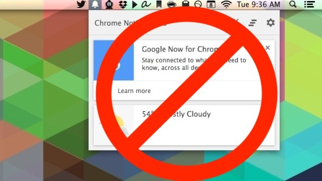 How To Disable Google Chrome Now Desktop Alerts