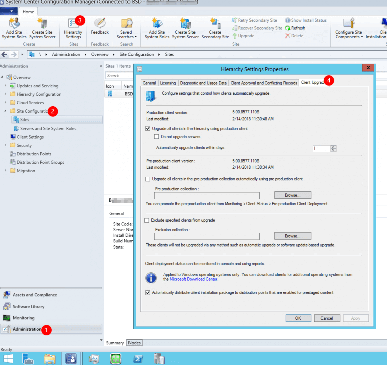 sccm client download windows 10