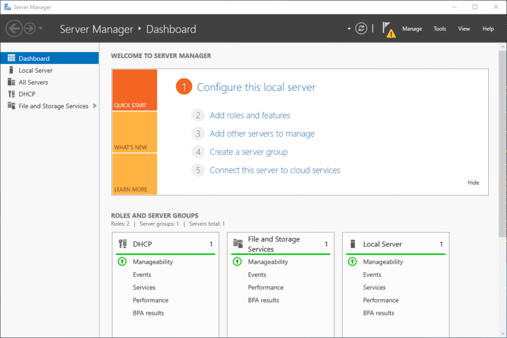 Migrating DHCP from Windows Server 2012 R2 to Server 2019